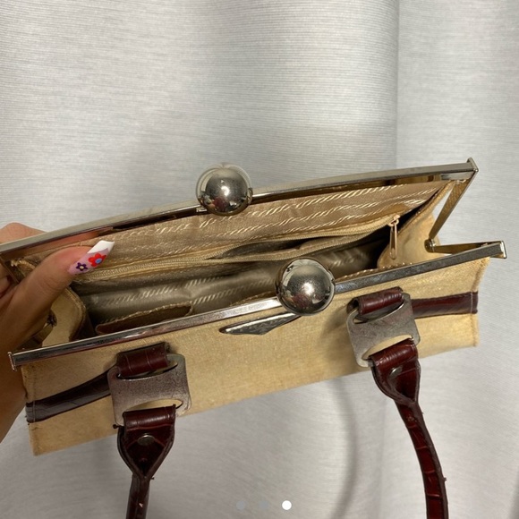 Brown & Biege Prada bag - Picture 3 of 3